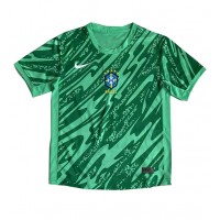 Camisa de time de futebol Brasil Goleiro Replicas 2º Equipamento Copa America 2024 Manga Curta